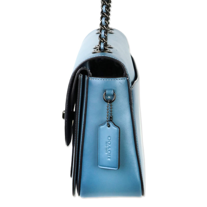Coach Blue Madison Shoulder Bag