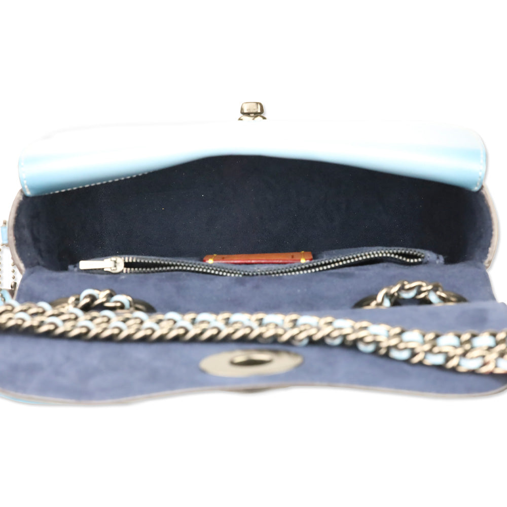 Coach Blue Madison Shoulder Bag