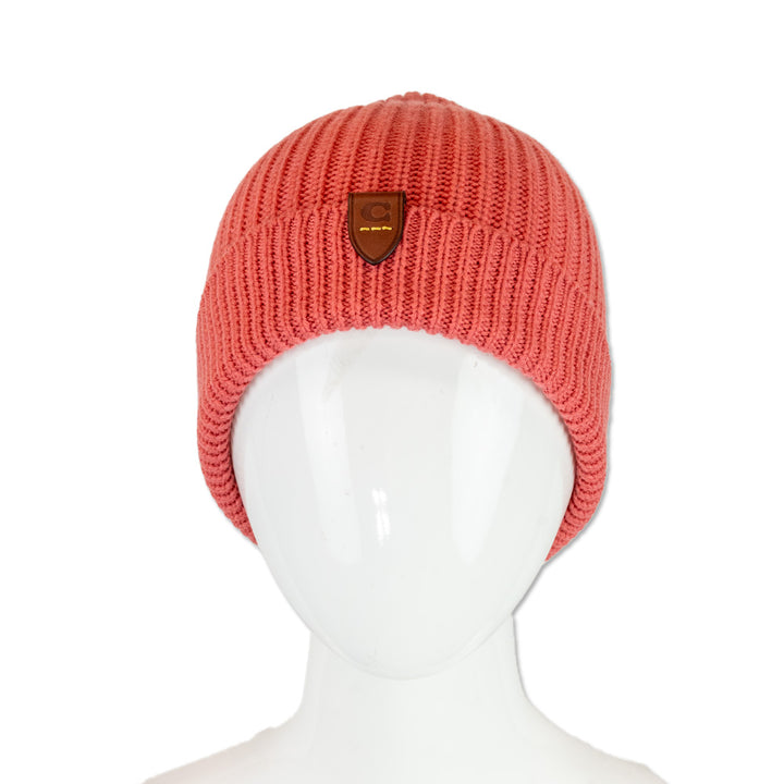 Coach Watermelon Wool Knit Beanie