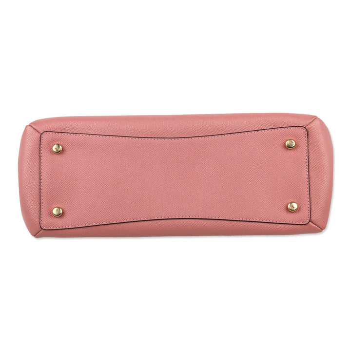 Coach Dust Pink/Gold Mini Sage Carryall Satchel
