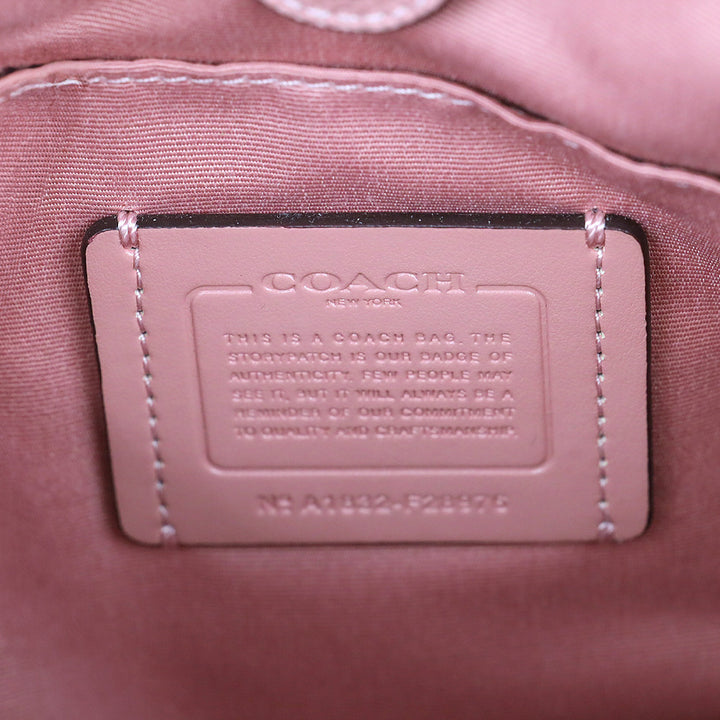 Coach Dust Pink/Gold Mini Sage Carryall Satchel
