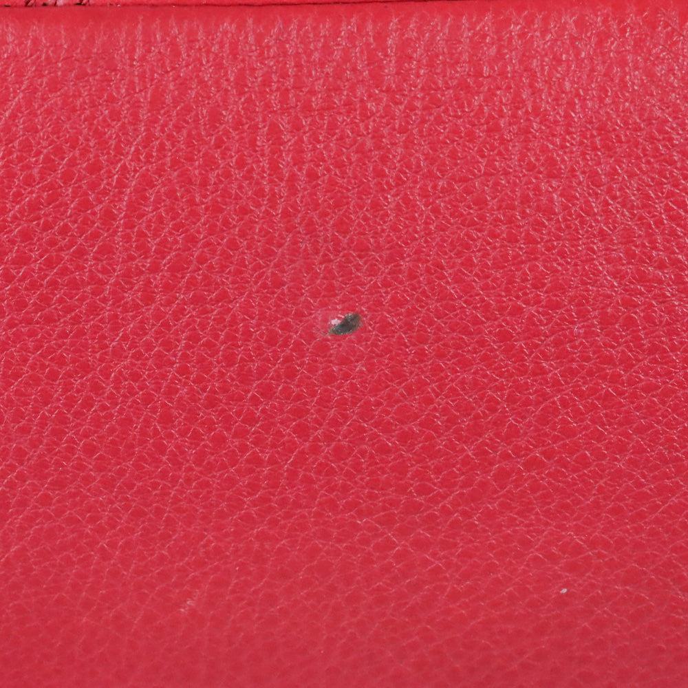 Coach F57545 Redish Pink Lexy Pebble Leather Shoulder Bag