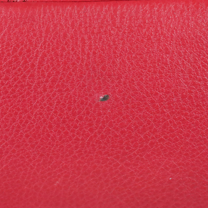 Coach F57545 Redish Pink Lexy Pebble Leather Shoulder Bag