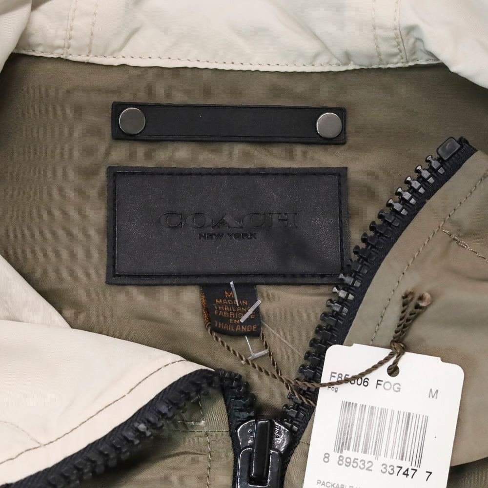 Coach Fog Multi Hooded Packable Windbreaker