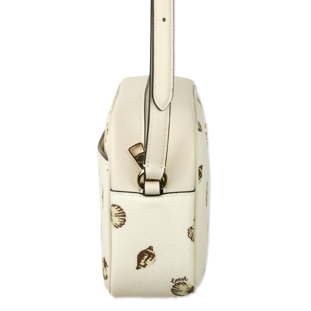 Coach Jamie Camera Bag With White Shell Print