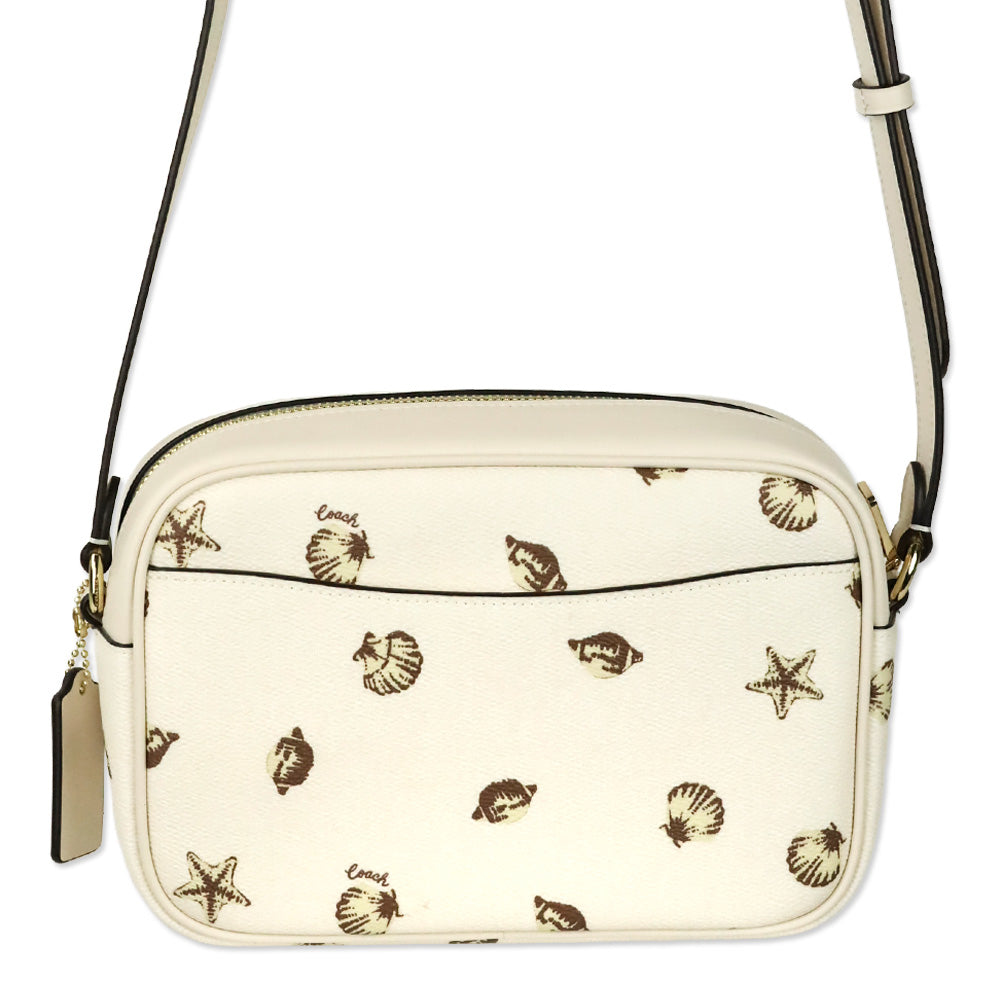 Coach Jamie Camera Bag With White Shell Print