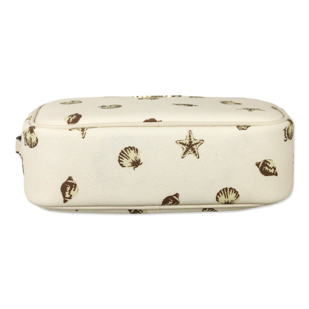 Coach Jamie Camera Bag With White Shell Print