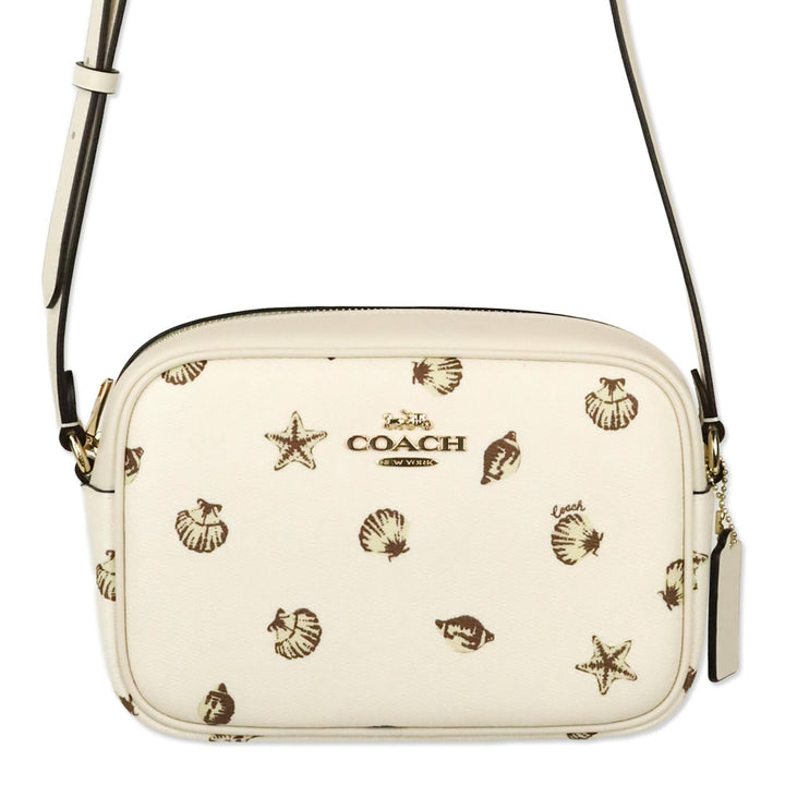 Coach Jamie Camera Bag With White Shell Print