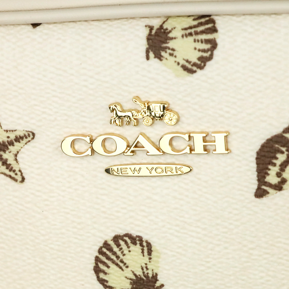 Coach Jamie Camera Bag With White Shell Print