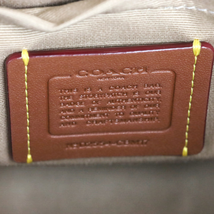 Coach Jamie Camera Bag With White Shell Print