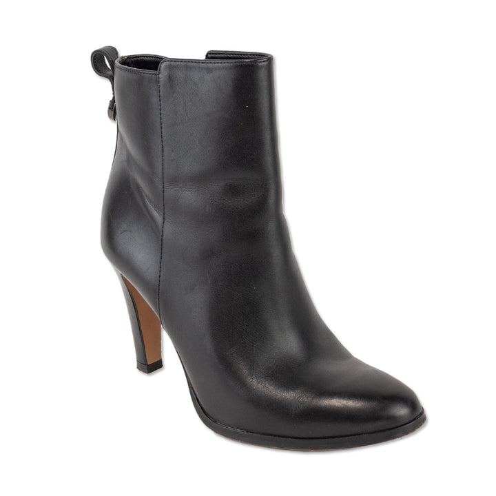 Coach Jemma Black Leather Ankle Booties