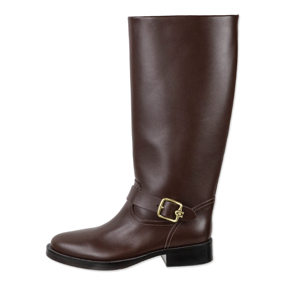 Coach Madeline Brown Leather Boots II