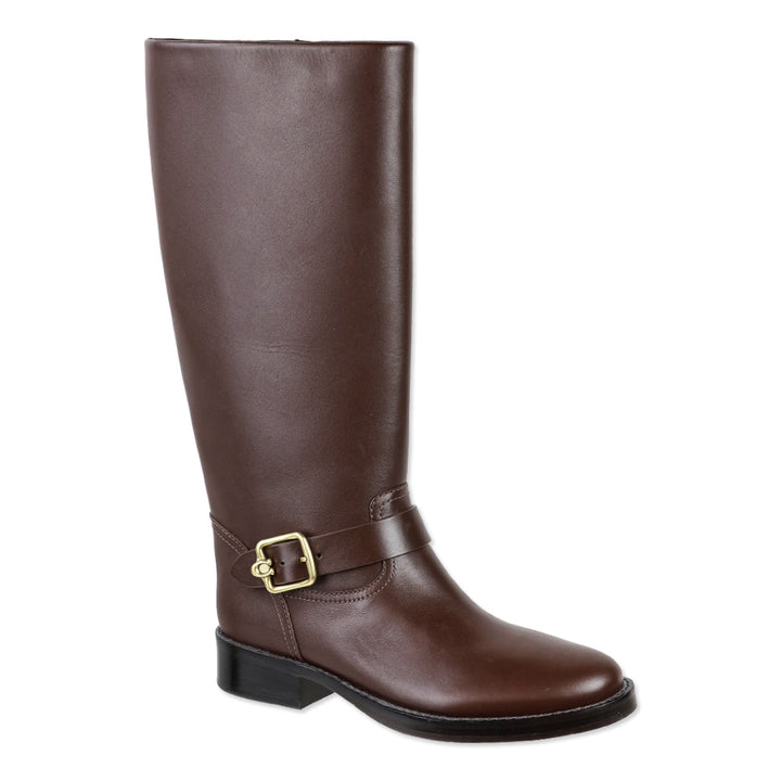 Coach Madeline Brown Leather Boots II