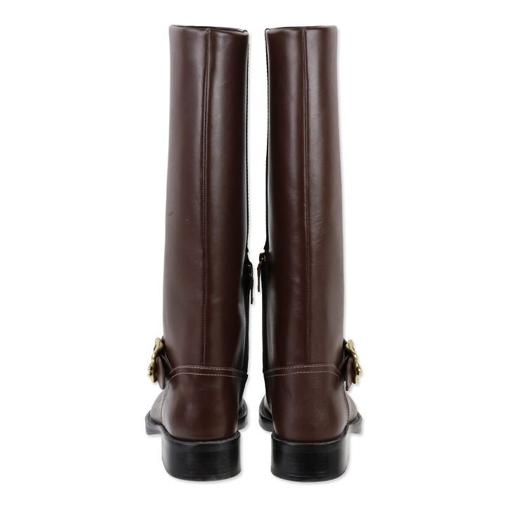 Coach Madeline Brown Leather Boots II