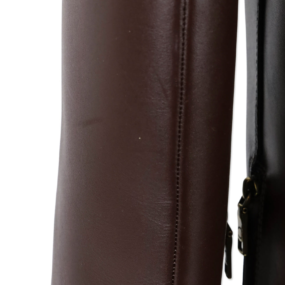 Coach Madeline Brown Leather Boots II