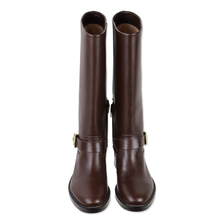Coach Madeline Brown Leather Boots II