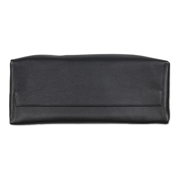 Coach NWT 28160 Black Pebbled Leather The Brough Bag
