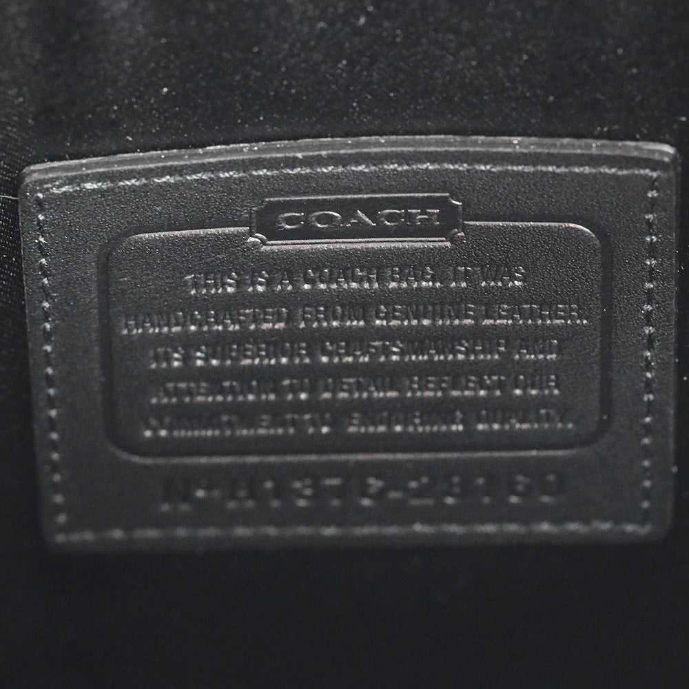 Coach NWT 28160 Black Pebbled Leather The Brough Bag