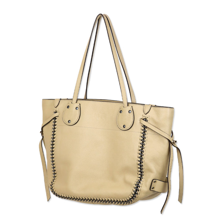 Coach Nude Whiplash Leather Tatum Tote