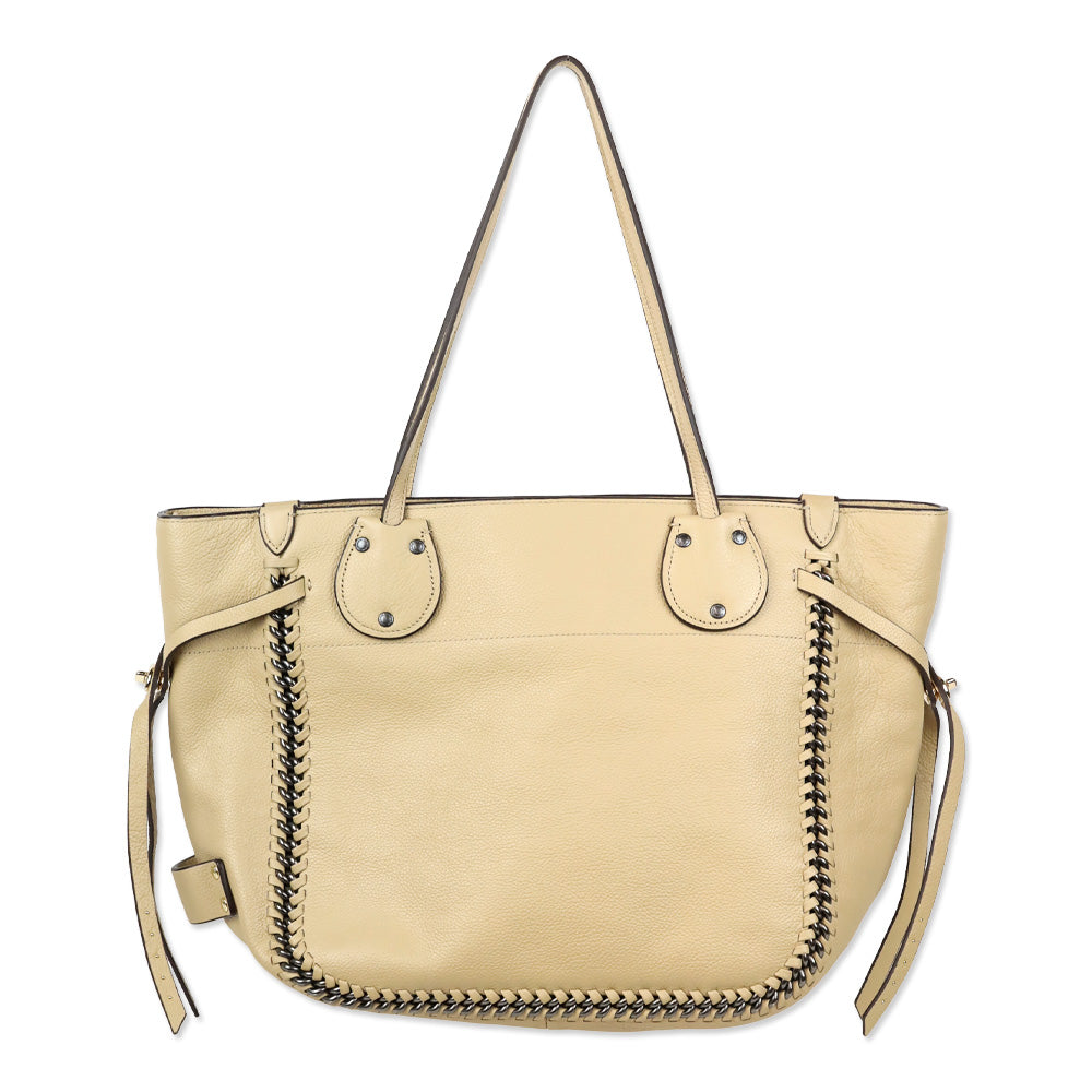 Coach Nude Whiplash Leather Tatum Tote