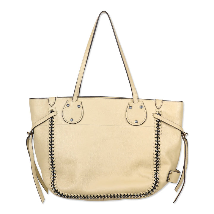 Coach Nude Whiplash Leather Tatum Tote