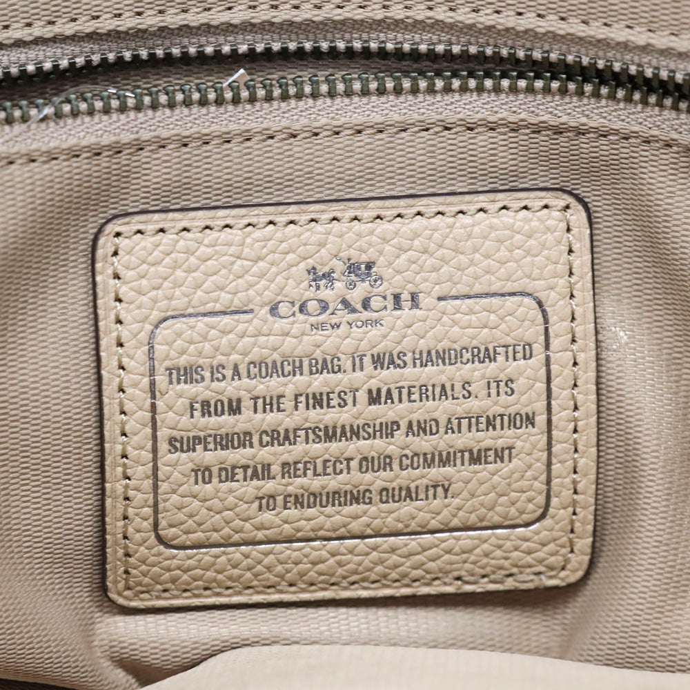 Coach Nude Whiplash Leather Tatum Tote
