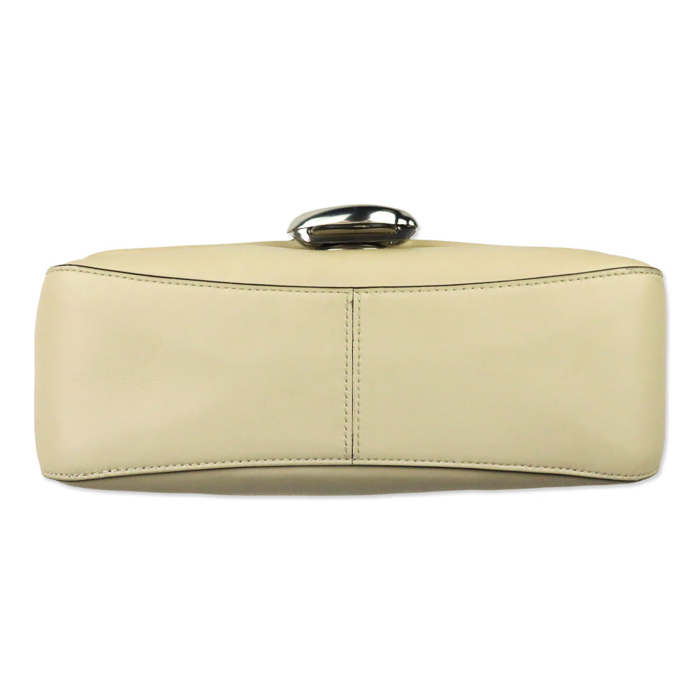 Coach Silver/Ivory Soft Tabby Shoulder Bag