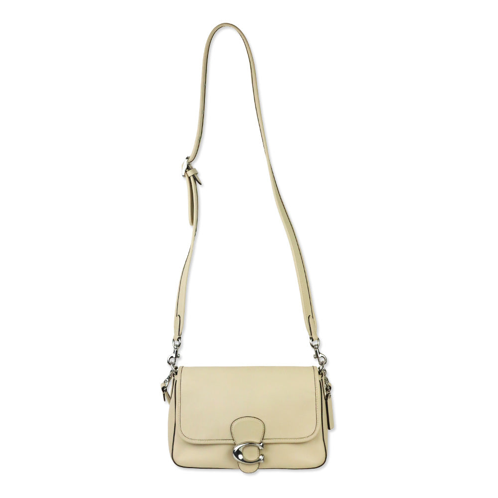 Coach Silver/Ivory Soft Tabby Shoulder Bag