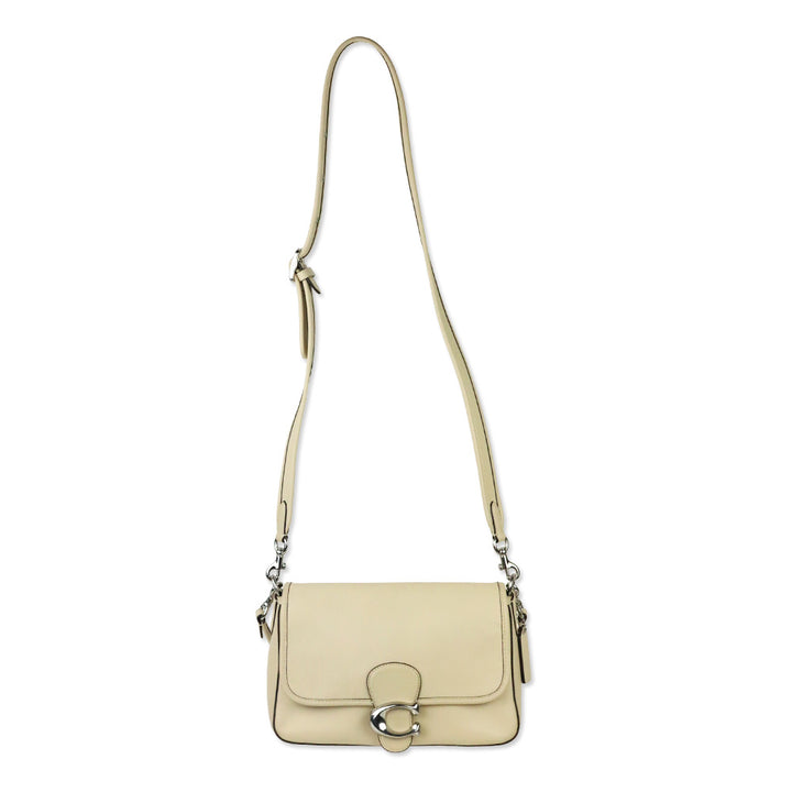 Coach Silver/Ivory Soft Tabby Shoulder Bag