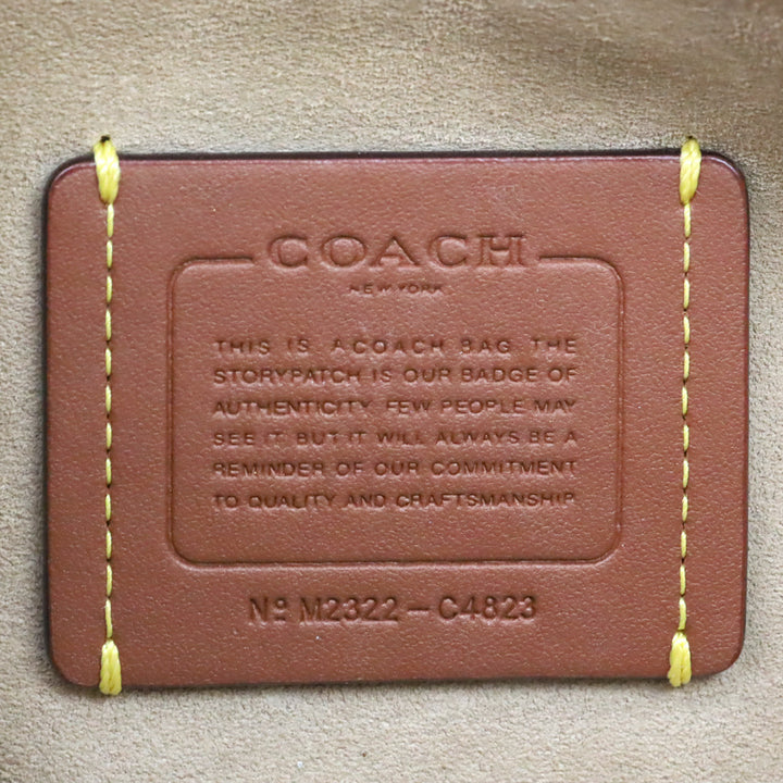 Coach Silver/Ivory Soft Tabby Shoulder Bag
