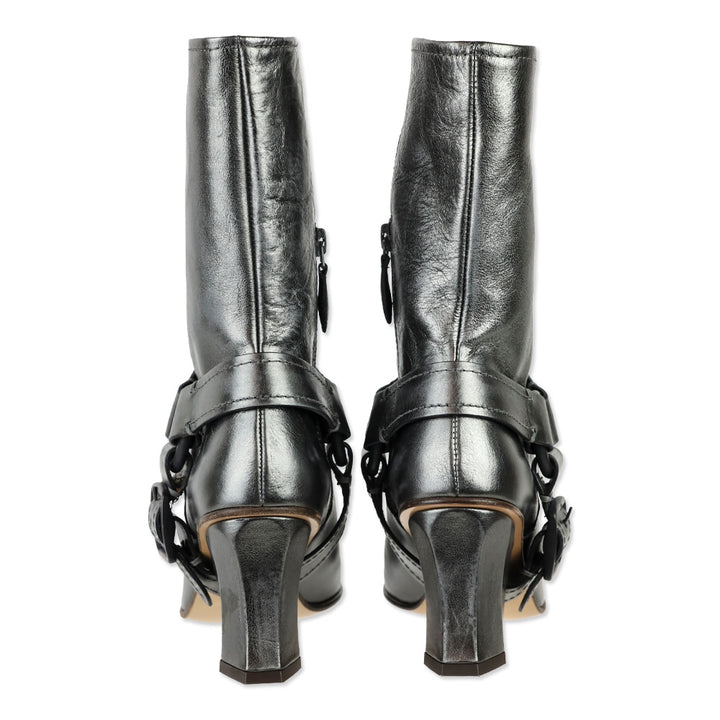 Coach Smog Metallic Vachetta Harness Boot