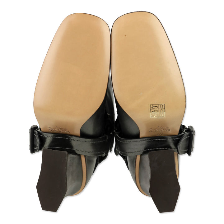 Coach Smog Metallic Vachetta Harness Boot