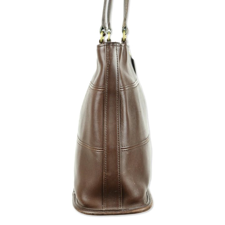 Coach Vintage 9098 Brown Tribeca Bucket Tote Bag