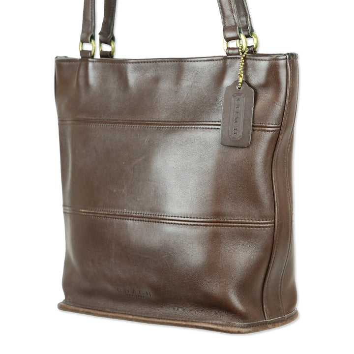 Coach Vintage 9098 Brown Tribeca Bucket Tote Bag