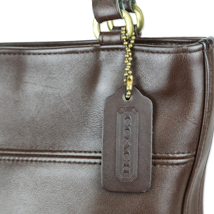 Coach Vintage 9098 Brown Tribeca Bucket Tote Bag