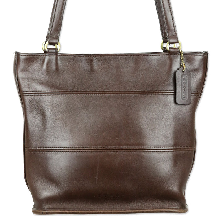Coach Vintage 9098 Brown Tribeca Bucket Tote Bag