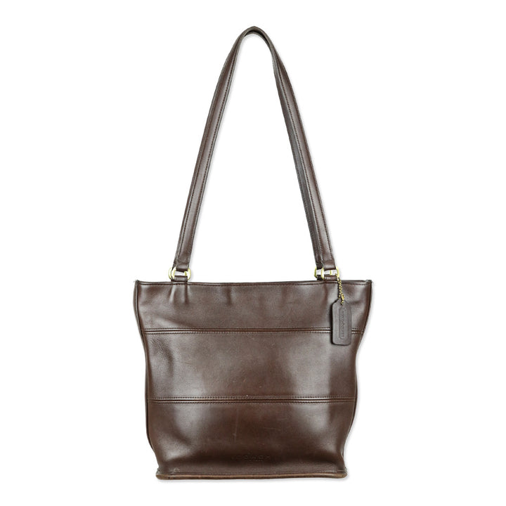 Coach Vintage 9098 Brown Tribeca Bucket Tote Bag