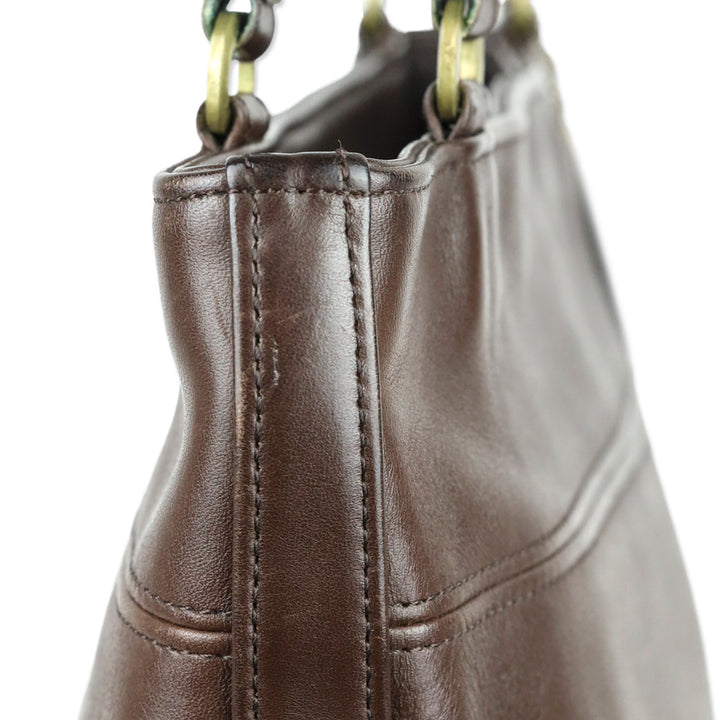 Coach Vintage 9098 Brown Tribeca Bucket Tote Bag