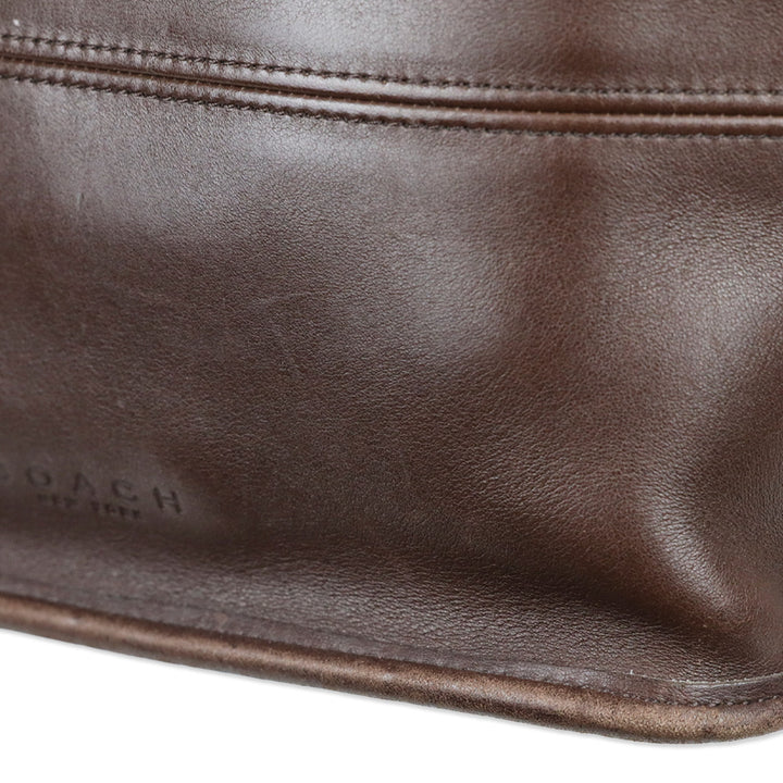 Coach Vintage 9098 Brown Tribeca Bucket Tote Bag
