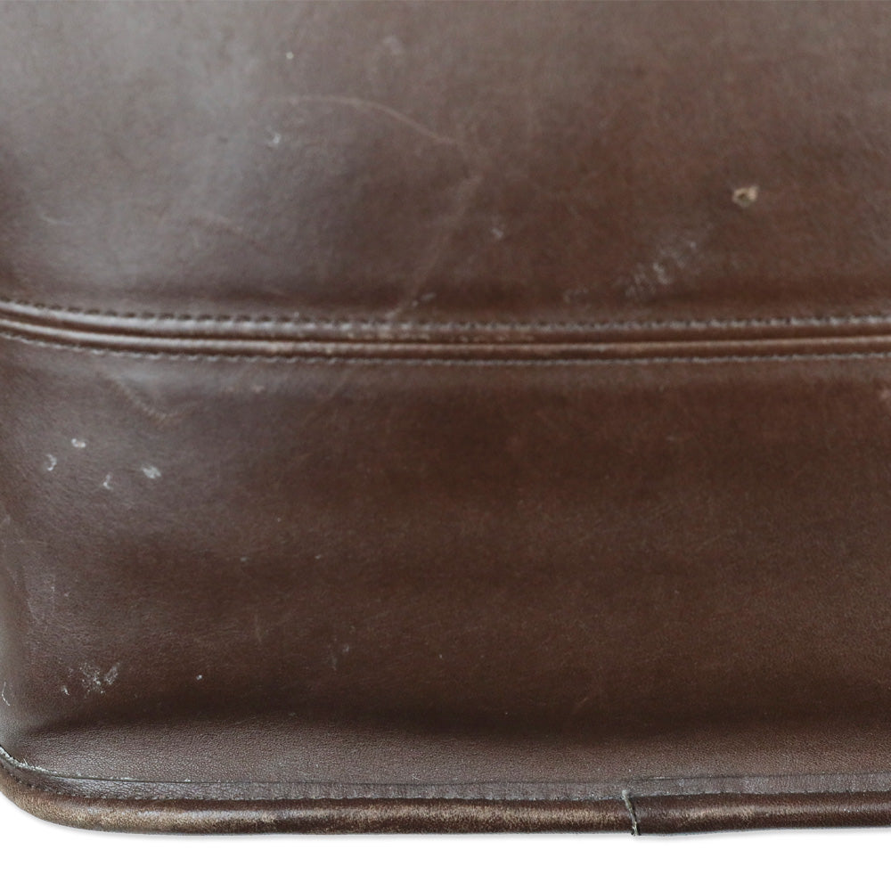 Coach Vintage 9098 Brown Tribeca Bucket Tote Bag