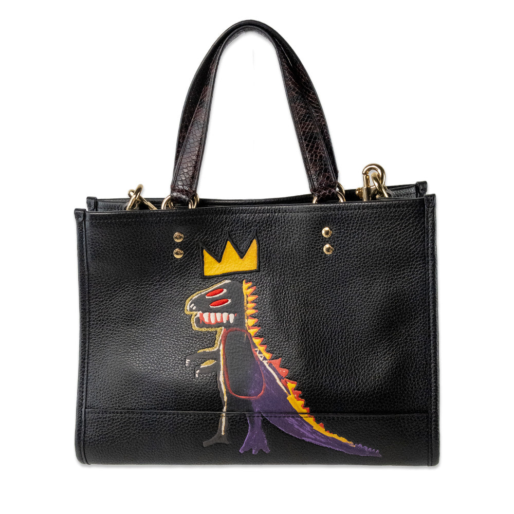 CoachxBasquiatLeatherTotefront
