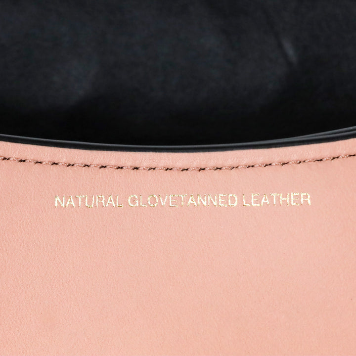 Coach x Rodarte Pink Glovetanned Leather Courier Bag With Leather Sequins