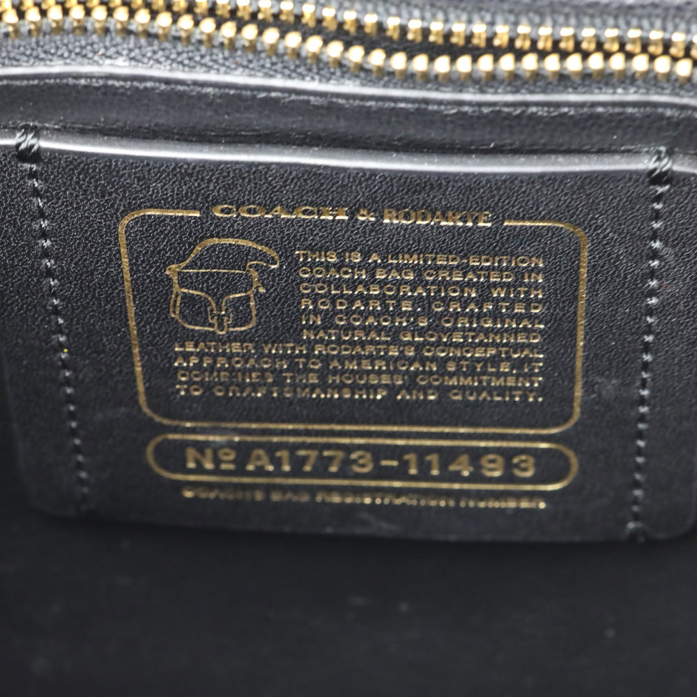 Coach x Rodarte Pink Glovetanned Leather Courier Bag With Leather Sequins