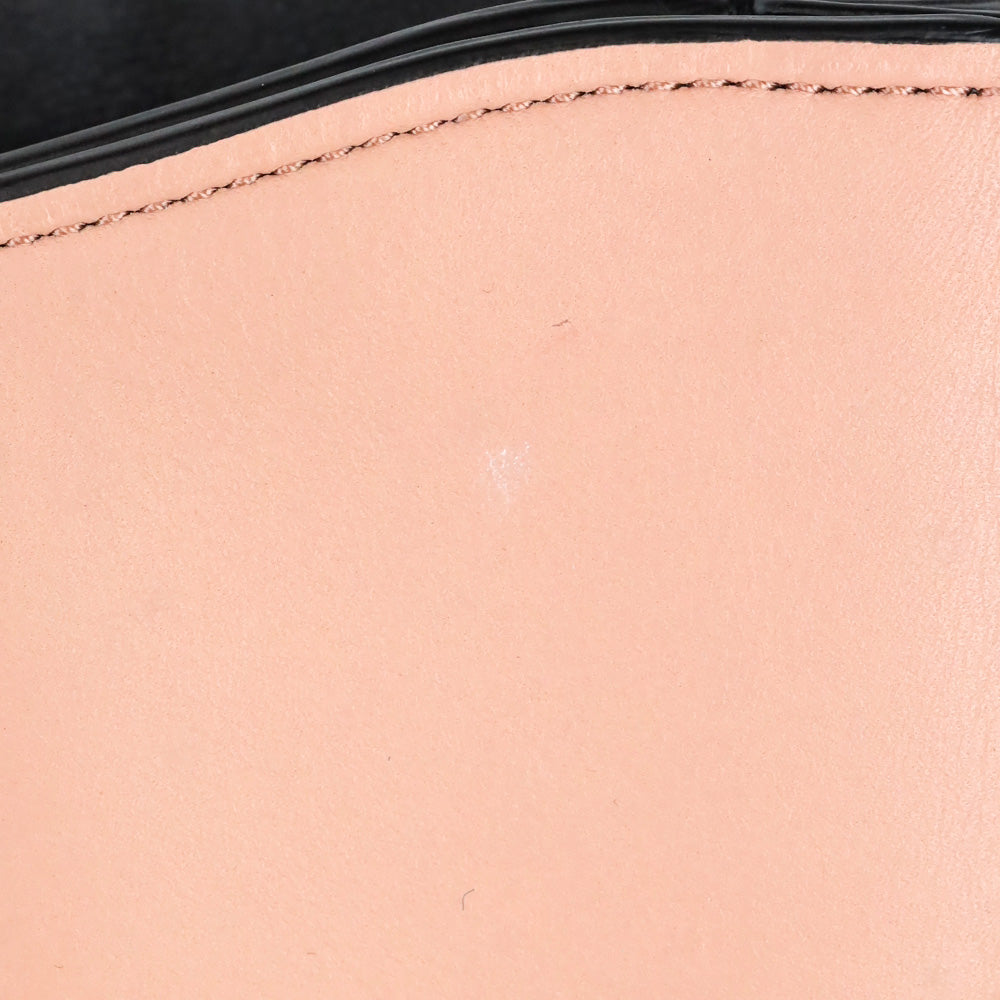 Coach x Rodarte Pink Glovetanned Leather Courier Bag With Leather Sequins