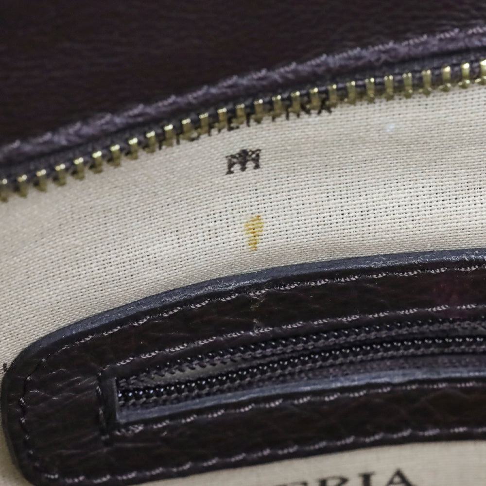 Cuoieria Fiorentina Dark Brown Mimì Leather Large Tote