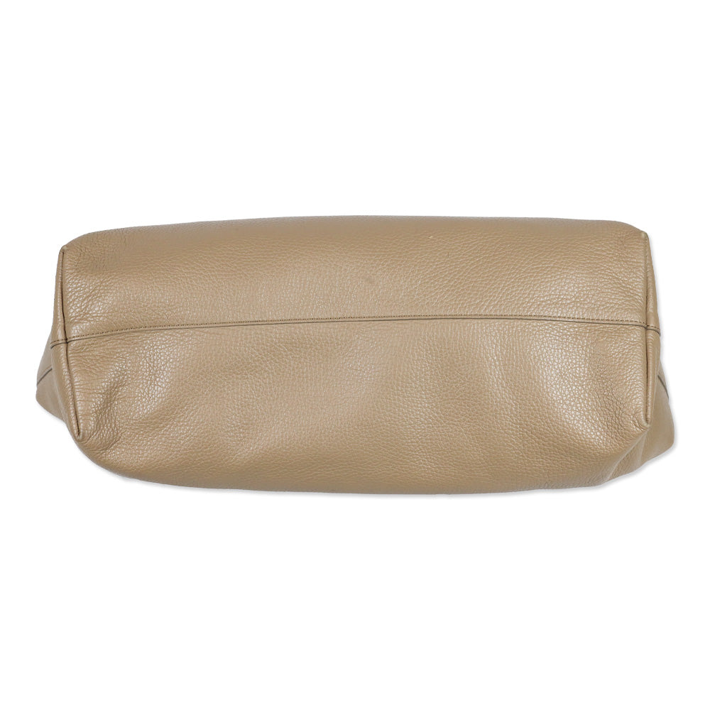 Cuyana Cappuccino Leather Classic Easy Tote