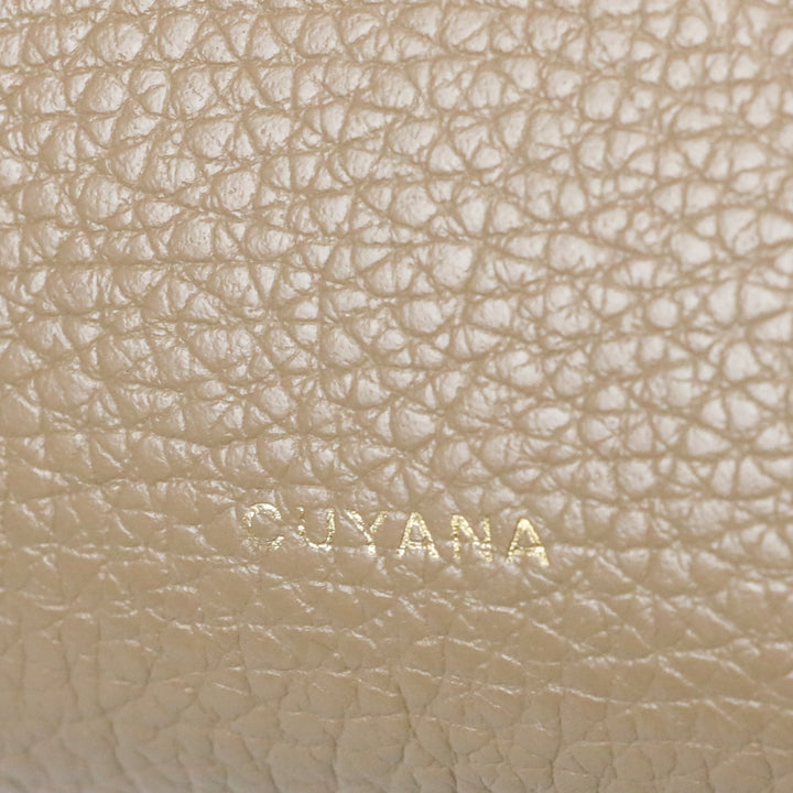 Cuyana Cappuccino Leather Classic Easy Tote