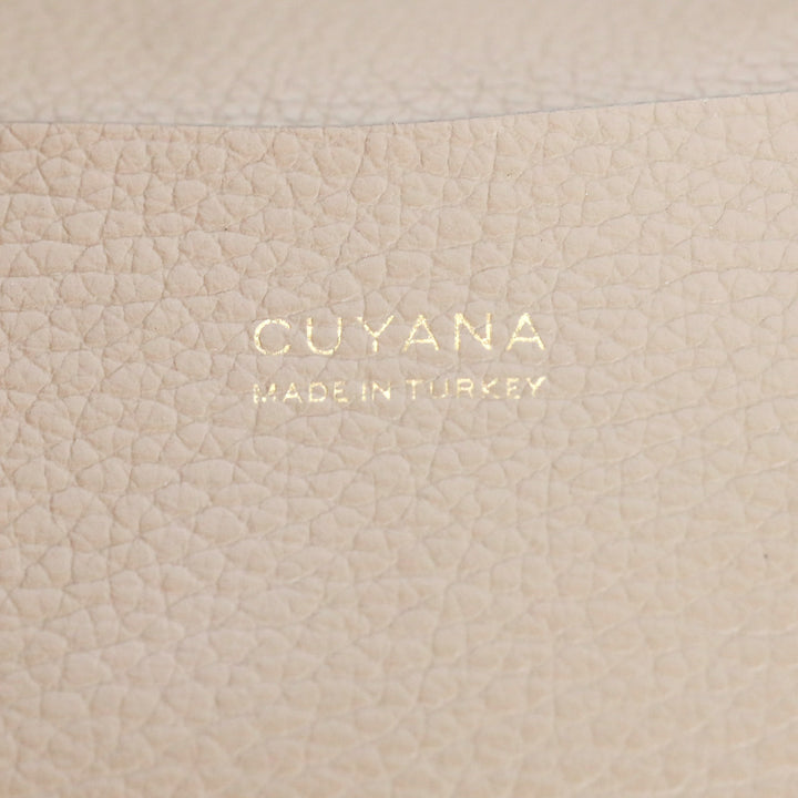 Cuyana Cappuccino Leather Classic Easy Tote