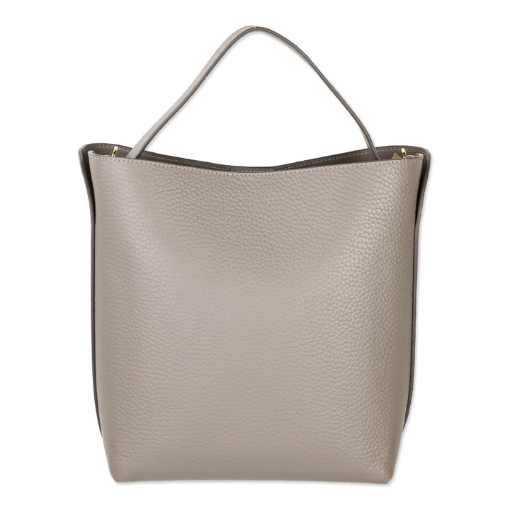 Cuyana Clay Pebbled Mini Linea Bucket Bag