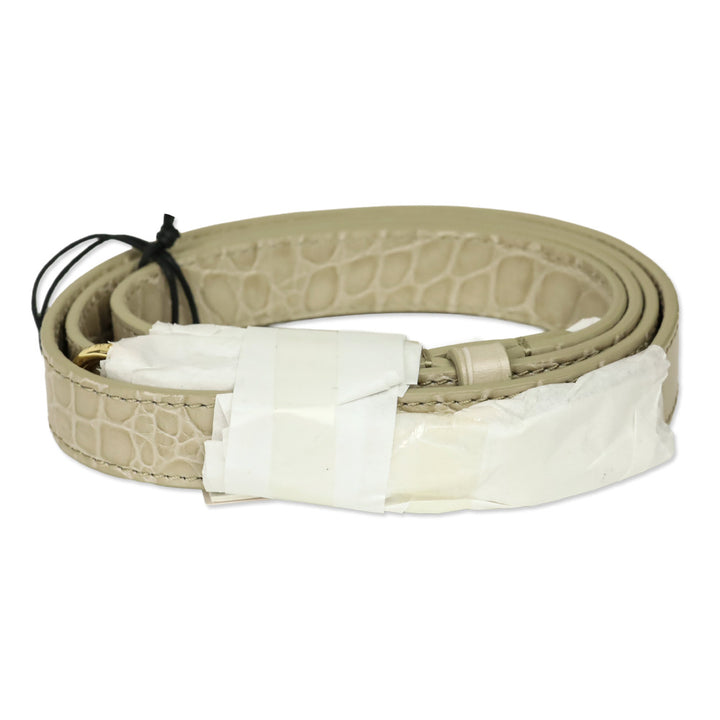 Cuyana Stone Croco Embossed Mini System Tote